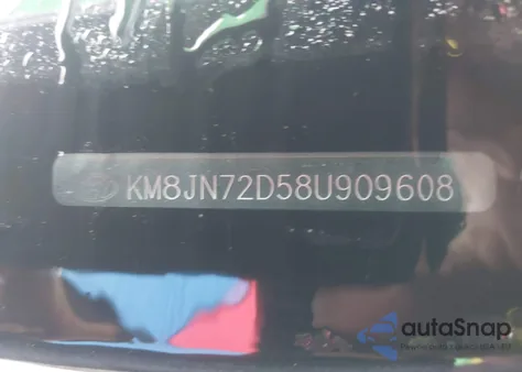 2008 Hyundai Tucson Limited V6/Se из США, поврежденный, VIN KM8JN72D58U909608